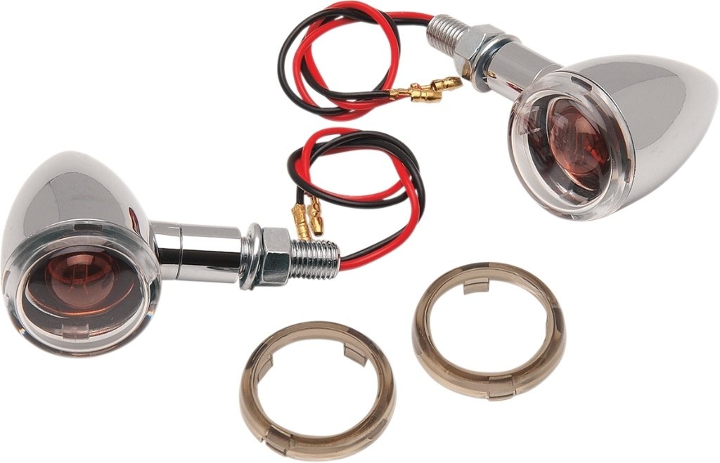 Drag Specialties ドラッグスペシャリティーズ Mini Deuce Marker Lights Light［2040-0277］ ウインカー 灯火類 電装系