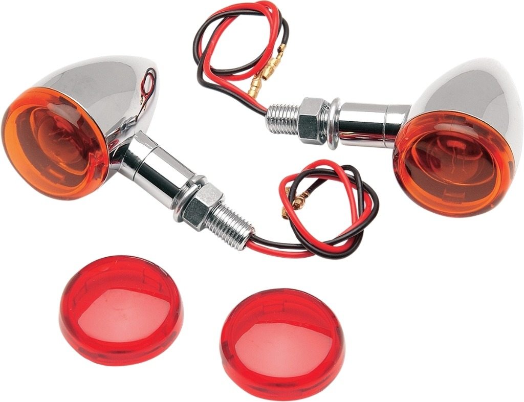Drag Specialties ドラッグスペシャリティーズ Mini Deuce Marker Lights Light［2040-0278］ ウインカー 灯火類 電装系