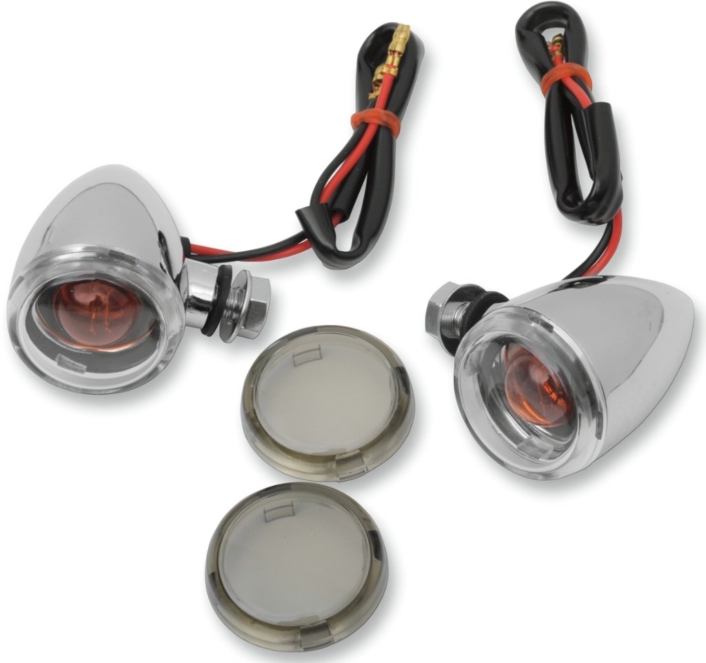 Drag Specialties ドラッグスペシャリティーズ Mini Deuce Marker Lights Light［2040-0530］ ウインカー 灯火類 電装系
