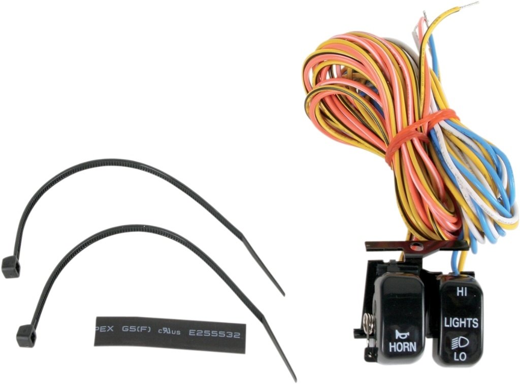 Drag Specialties ドラッグスペシャリティーズ ハンドルバースイッチ［2106-0086］ HARLEY-DAVIDSON ハーレーダビッドソン ハンドルスイッチ・スイッチボックス ハンドル周辺パーツ ハンドル｜ウェビック　店