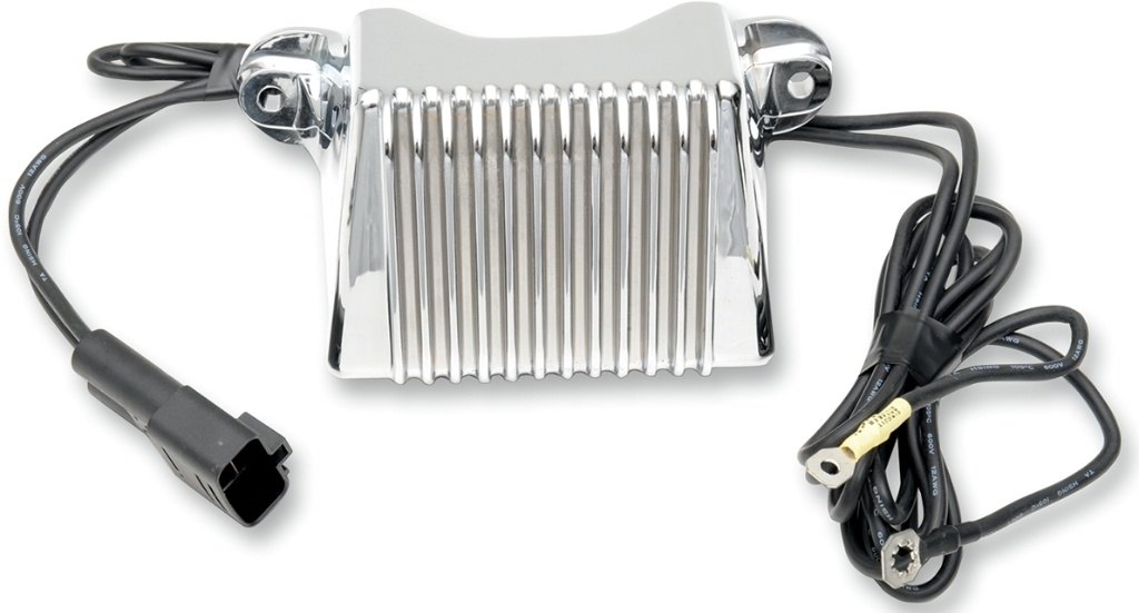 Drag Specialties ドラッグスペシャリティーズ Solid-State Regulator［2112-0784］ Road King Classic EFI FLHRC Glide FLTR Electra Ultra FLHTCU FLHTCUI FLHTC FLHR FLHTCI Standard FLHT HARLEY-DAVIDSON ハーレーダビッドソン レギュレーター・レクチファイヤ 電装系