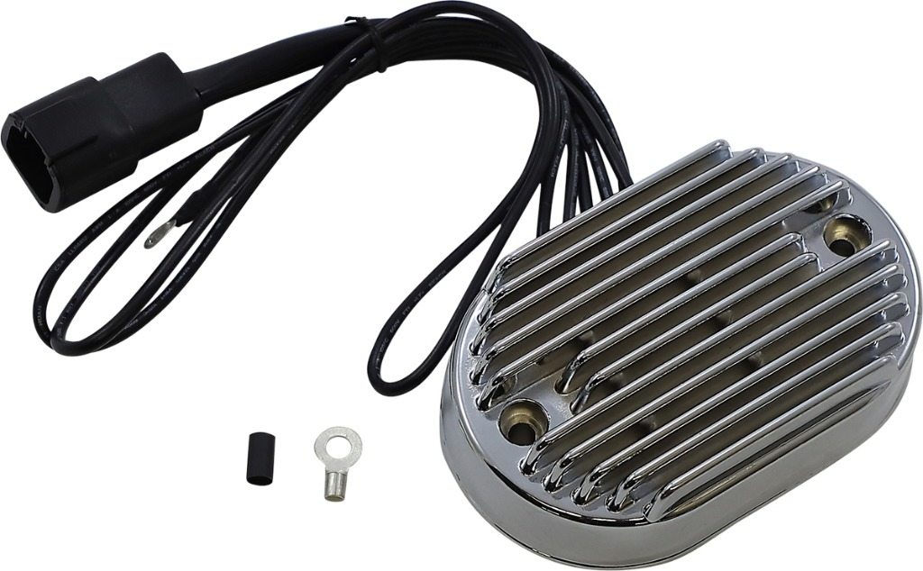 Drag Specialties ドラッグスペシャリティーズ Premium Voltage Regulator［2112-1025］ HARLEY-DAVIDSON ハーレーダビッドソン レギュレーター・レクチファイヤ 電装系