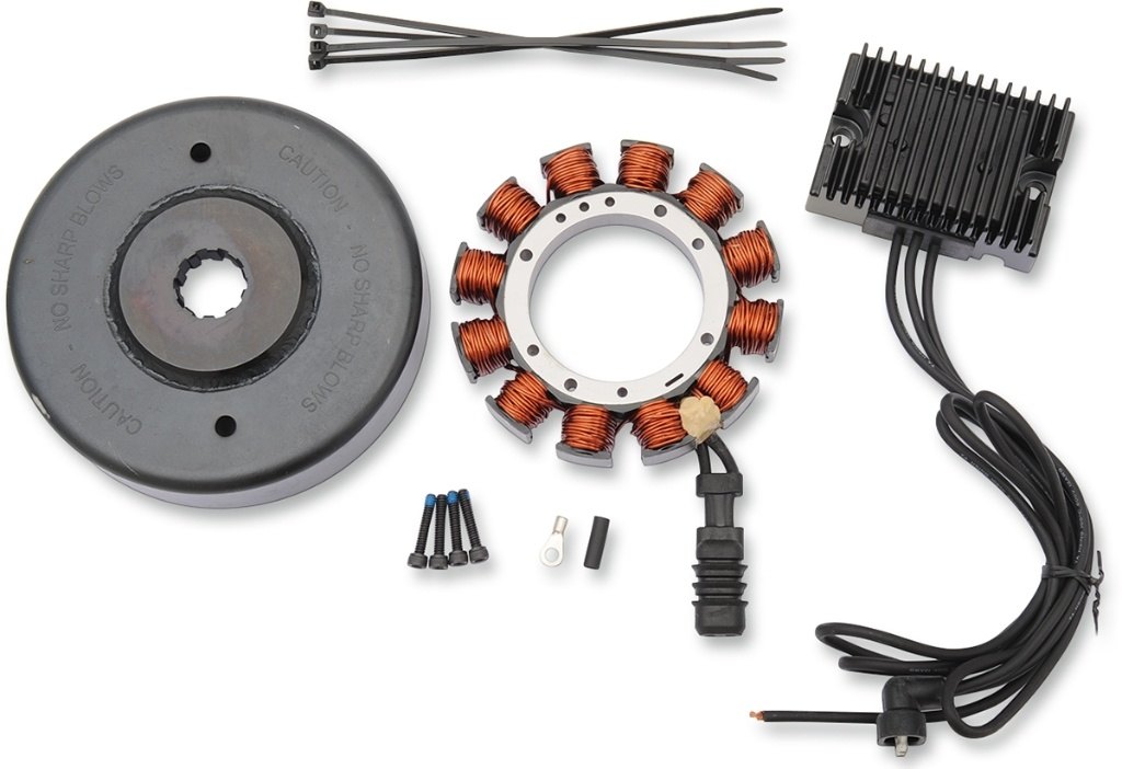 Drag Specialties ドラッグスペシャリティーズ Heavy-Duty 32A Charging Kit［2112-1204］ HARLEY-DAVIDSON ハーレーダビッドソン オルタネーター・ジェネレーター 電装系
