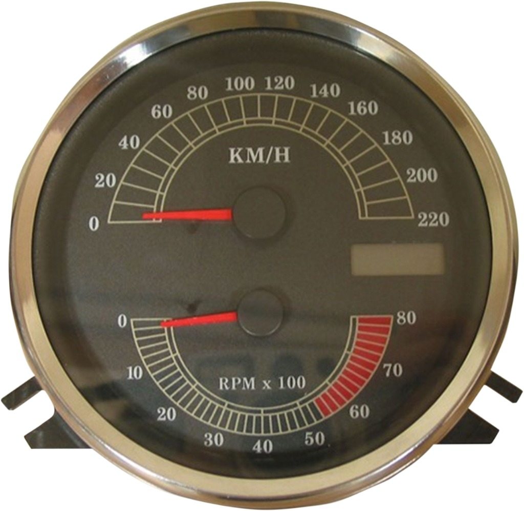 Drag Specialties ドラッグスペシャリティーズ Electric Speedometer/Tachometer［2210-0332］ HARLEY-DAVIDSON ハーレーダビッドソン スピードメーター メーター・インジケーター関係 電装系