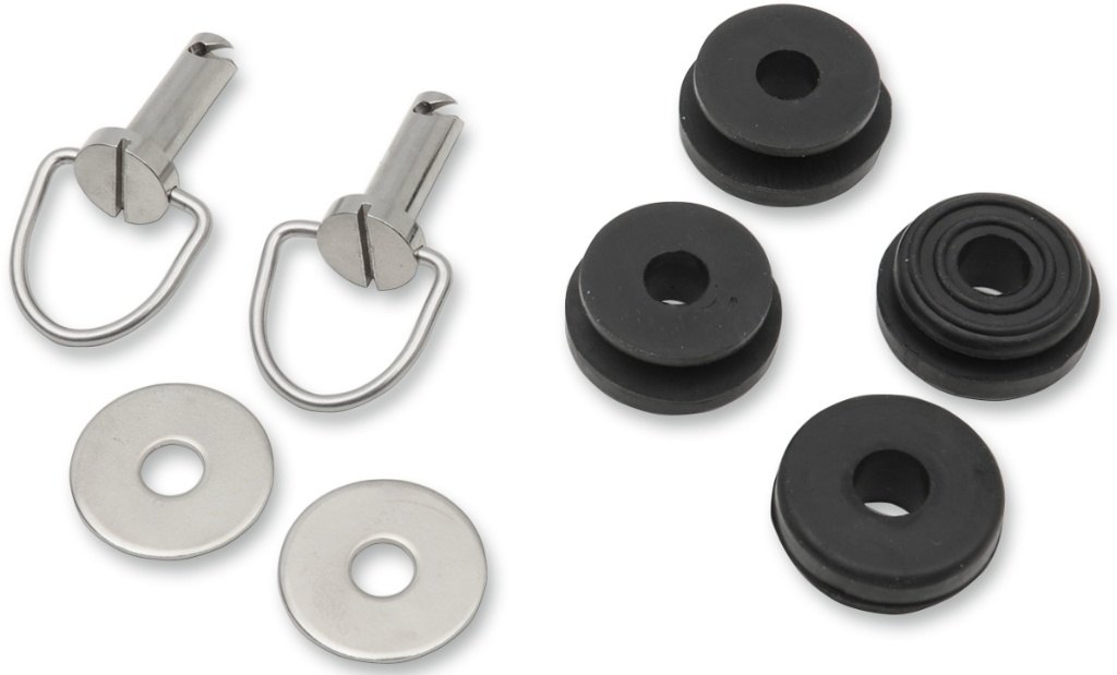 Drag Specialties ドラッグスペシャリティーズ Replacement Saddlebag Lid Fastener Kit［3501-1154］ HARLEY-DAVIDSON ハーレーダビッドソン その他バッグオプション・補修部品 車体用バッグ・ケース