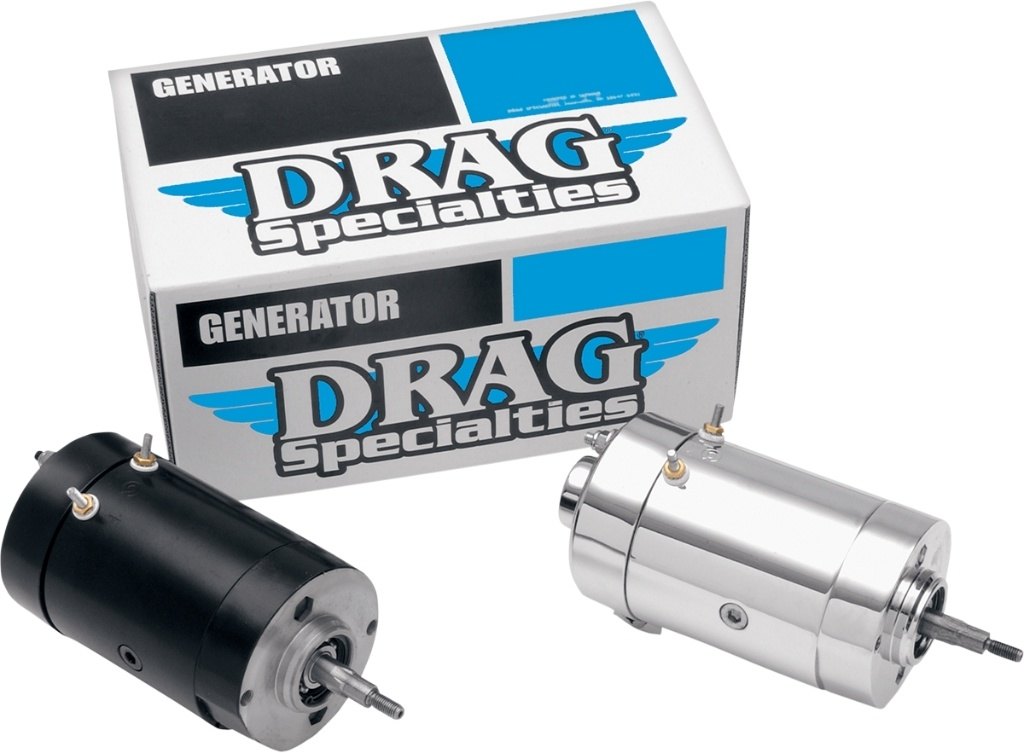Drag Specialties ドラッグスペシャリティーズ The 'Great' Generator［DS-195101］ 1200 Electra Glide FLH Sportster 1000 XLCH XLH FL XR Cafe Racer XLCR Roadster XLS XLT XLX HARLEY-DAVIDSON ハーレーダビッドソン オルタネーター・ジェネレーター 電装系