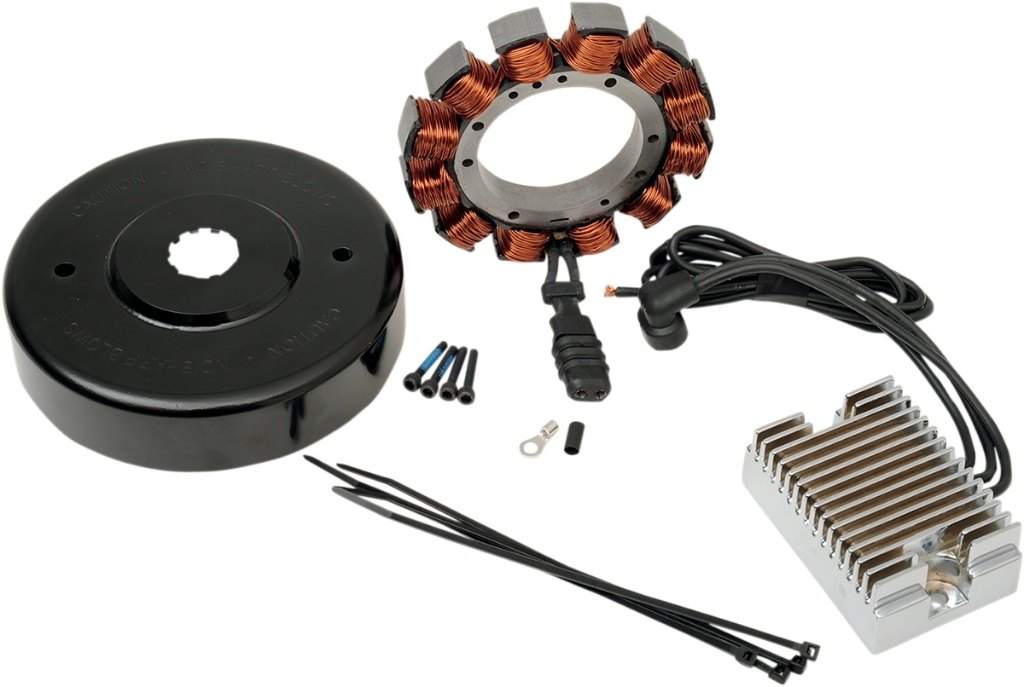Drag Specialties ドラッグスペシャリティーズ ヘビーデューティー 32A チャージングキット［DS-195210］ HARLEY-DAVIDSON ハーレーダビッドソン オルタネーター・ジェネレーター 電装系｜ウェビック　店