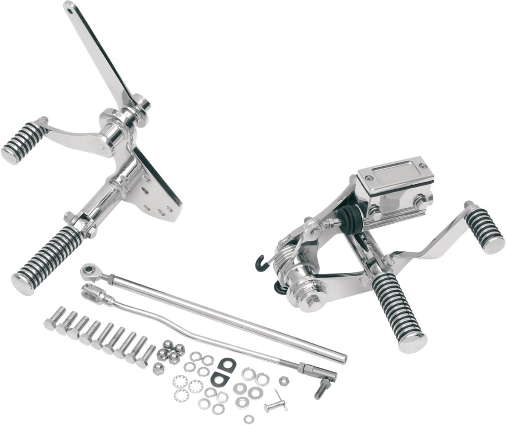 Drag Specialties ドラッグスペシャリティーズ Forward Control Kit With Pegs［DS-243531］ HARLEY-DAVIDSON ハーレーダビッドソン バックステップ ステップ 足回り