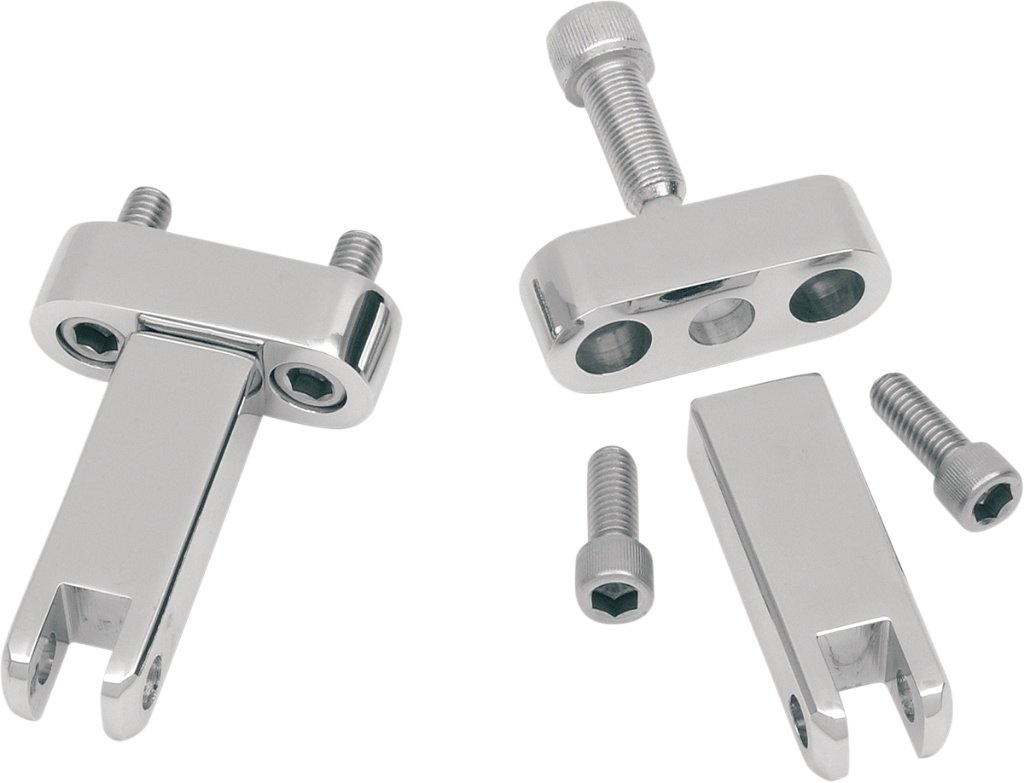 Drag Specialties ドラッグスペシャリティーズ Passenger Footpeg Mount Kits［DS-243659］ HARLEY-DAVIDSON ハーレーダビッドソン その他ステップオプション・補修部品 ステップ 足回り