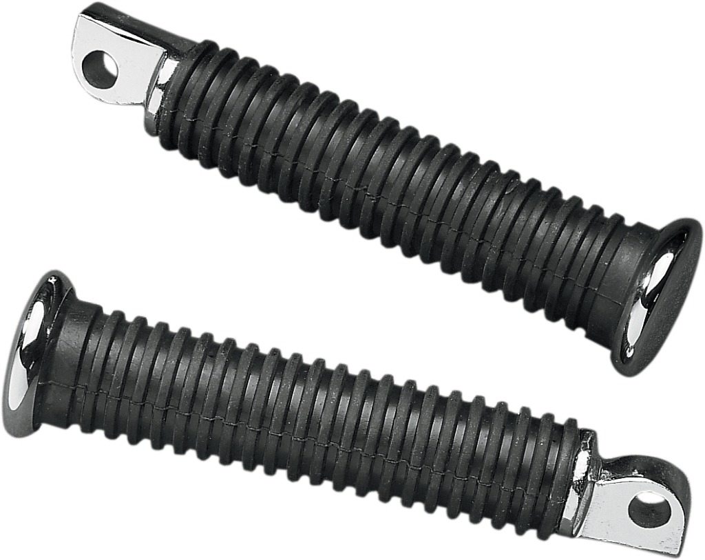 Drag Specialties ドラッグスペシャリティーズ Rubber Vibration-Absorbing Passenger Footpegs［DS-253403］ フットペグ ステップ 足回り
