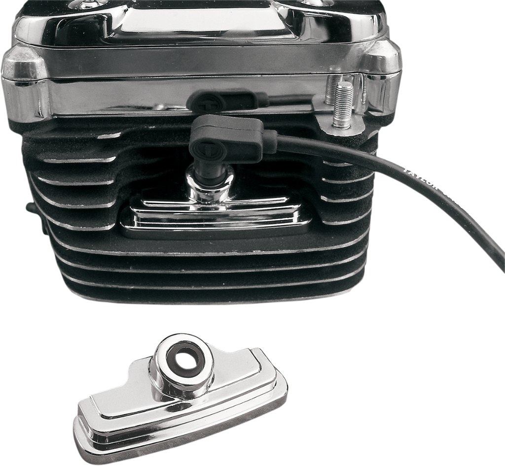 Drag Specialties ドラッグスペシャリティーズ Chrome Head Bolt/Spark Plug Cover Bolt Cover［DS-305003］ HARLEY-DAVIDSON ハーレーダビッドソン その他プラグオプション・補修部品 点火系 エンジン