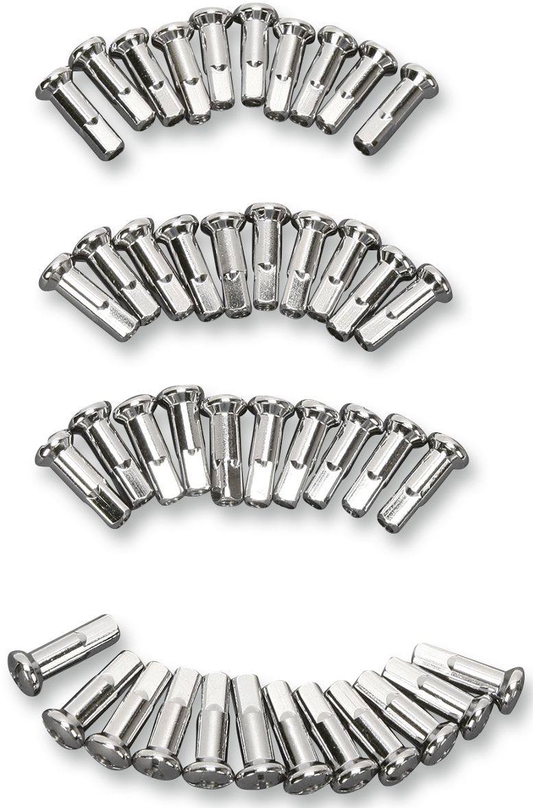 Drag Specialties ドラッグスペシャリティーズ Replacement Nipples for Spoke Set［DS-380106］ スポーク・ニップル ホイール関連 足回り