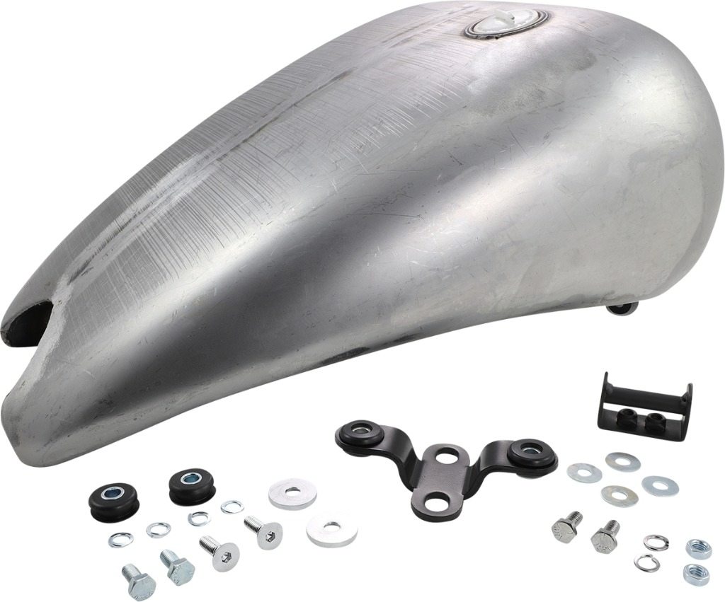Drag Specialties ドラッグスペシャリティーズ Extended Smooth Top Gas Tank［DS-390071］ Softail Standard FXST Heritage Special FLSTN Springer FLSTS Classic FLSTC Bad Boy FXSTSB Night Train FXSTB Nostalgia FXSTS FLST Fat FLSTF Custom FXSTC ガソリンタンク