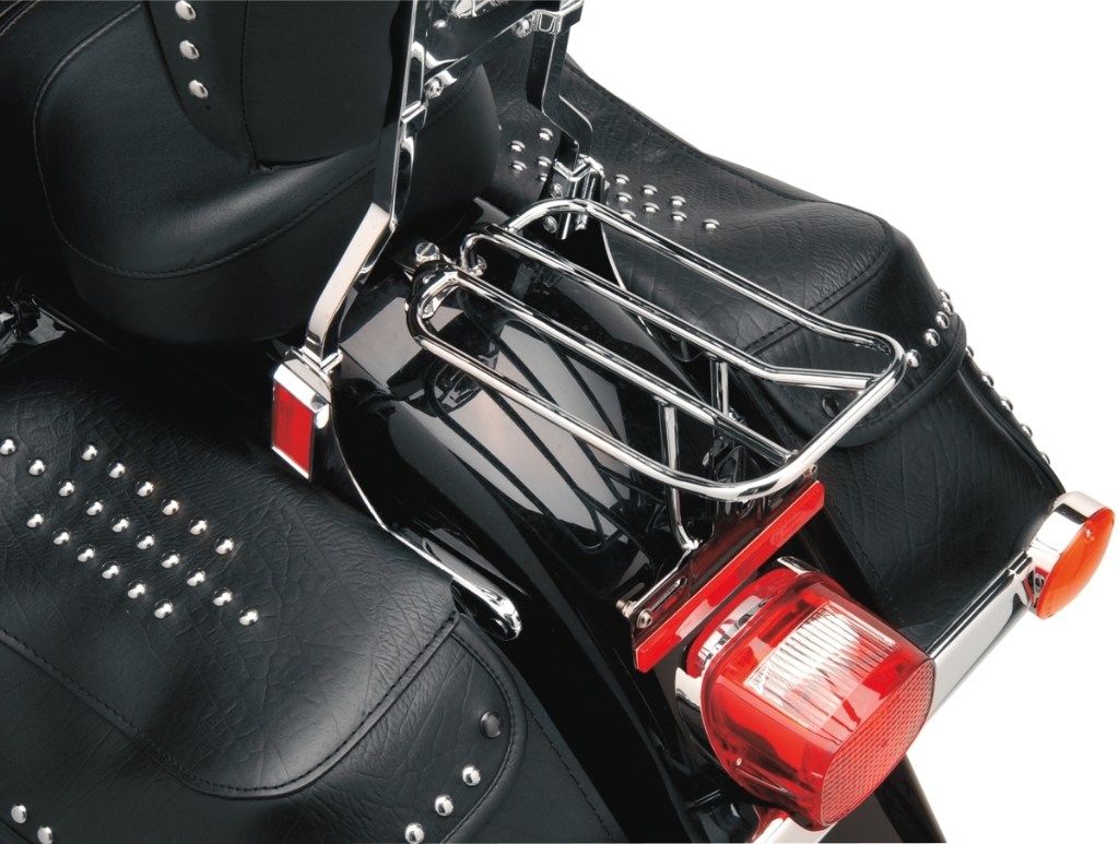 Drag Specialties ドラッグスペシャリティーズ Fender Luggage Rack［DS-720009］ Softail Fat Boy EFI FLSTFI Heritage Special FLSTN Classic FLSTC FLSTCI Deluxe FLSTNI Nostalgia FLST FLSTF HARLEY-DAVIDSON ハーレーダビッドソン リアキャリア 外装