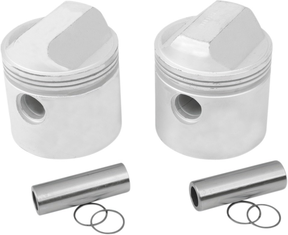 Drag Specialties ドラッグスペシャリティーズ Replacement Piston［DS-750753］ Sportster 1000 XLCH XLH XR Cafe Racer XLCR Roadster XLS XLT XLX HARLEY-DAVIDSON ハーレーダビッドソン ピストン エンジンパーツ エンジン