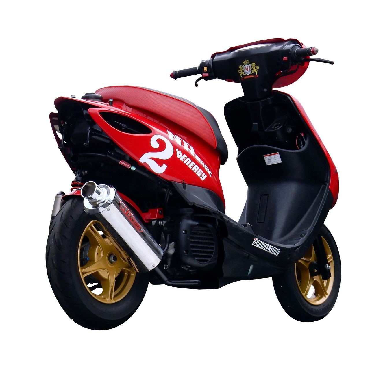 NRマジック エヌアールマジック X(クロス) タイプS マフラー JOG YAMAHA ヤマハ フルエキゾーストマフラー