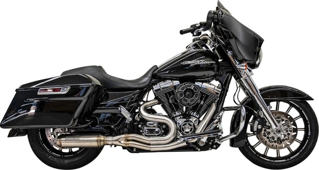 BASSANI バッサーニ Super Bike 2：1 フルエキゾーストマフラー［1800-2620］ HARLEY-DAVIDSON ハーレーダビッドソン フルエキゾーストマフラー マフラー