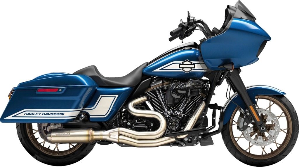 BASSANI バッサーニ 2-into-1 Mid-Length Super Bike フルエキゾーストマフラー［1800-2539］ Electra Glide Ultra Classic EFI FLHTCUI Road Limited FLTRK Street Special FLHXS Standard FLHTI Police FLHTPI FLHX FLHTK King FLHR FLTRU フルエキゾーストマフラー｜ウェビック　店