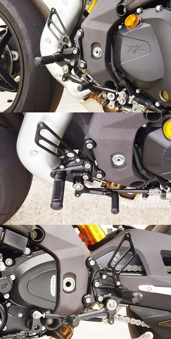 BABYFACE ベビーフェイス バックステップキット タイプ2 F4 MV AGUSTA アグスタ バックステップ ステップ 足回り｜ウェビック　店