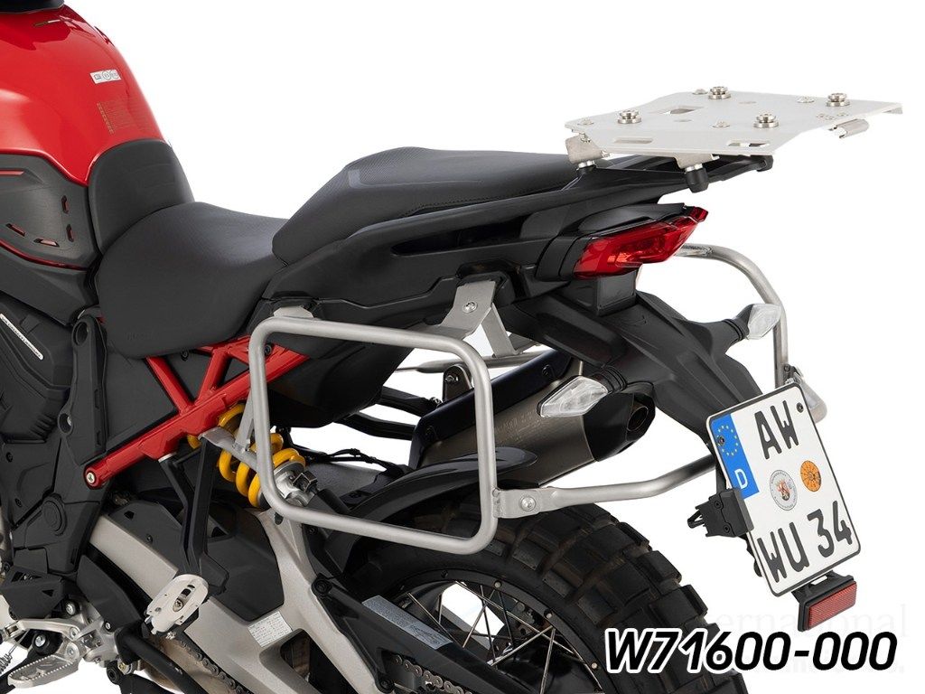 Wunderlich ワンダーリッヒ サイドケースホルダー「EXTREME」 Multistrada V4 Pikes Peak Rally RS S DUCATI ドゥカティ バッグ・ボックス取り付けステー 車体用バッグ・ケース