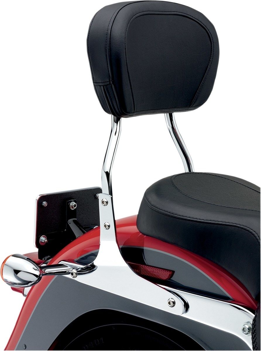COBRA コブラ Round Sissy Bar Street Bob FXDB Super Glide Custom EFI FXDCI FXDI HARLEY-DAVIDSON ハーレーダビッドソン バックレスト 外装 Type：Short(Height Imperial：14')［1501-0371］
