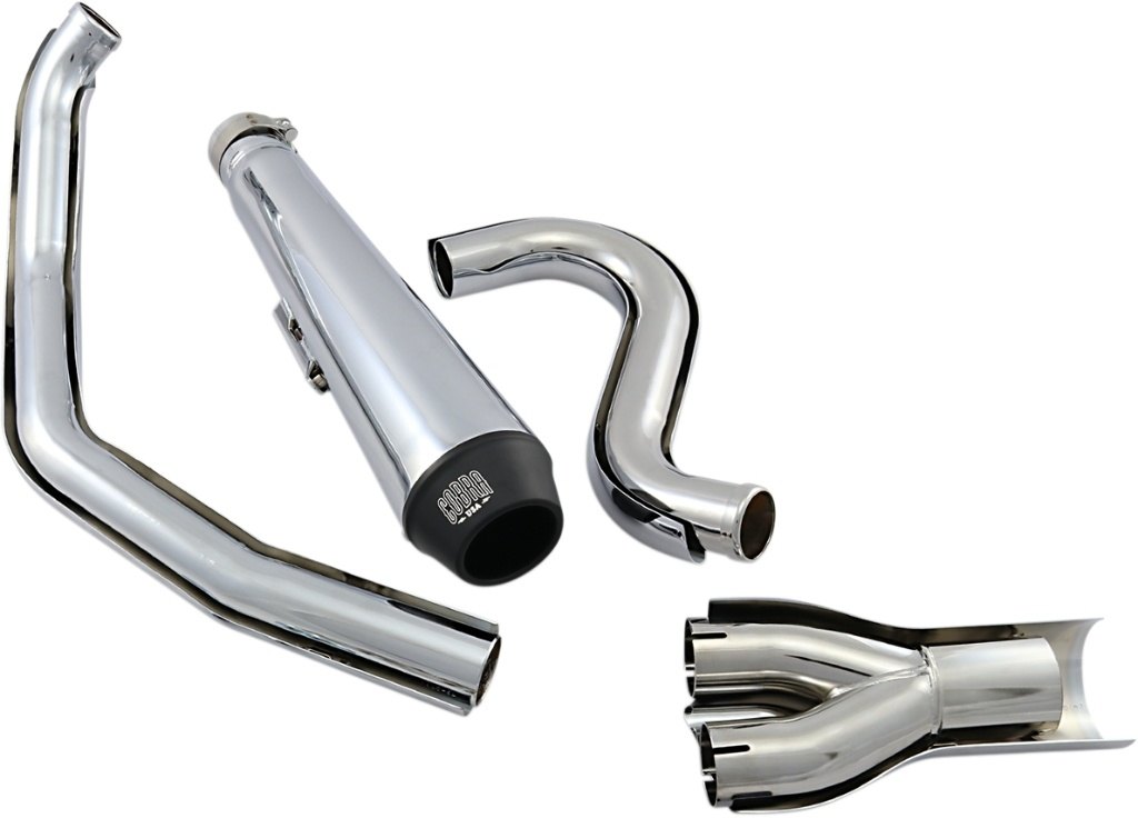 COBRA コブラ El Diablo 2：1 フルエキゾーストマフラー HARLEY-DAVIDSON ハーレーダビッドソン マフラー Color/Finish：Chrome(Base Finish：Chrome)［1800-2288］