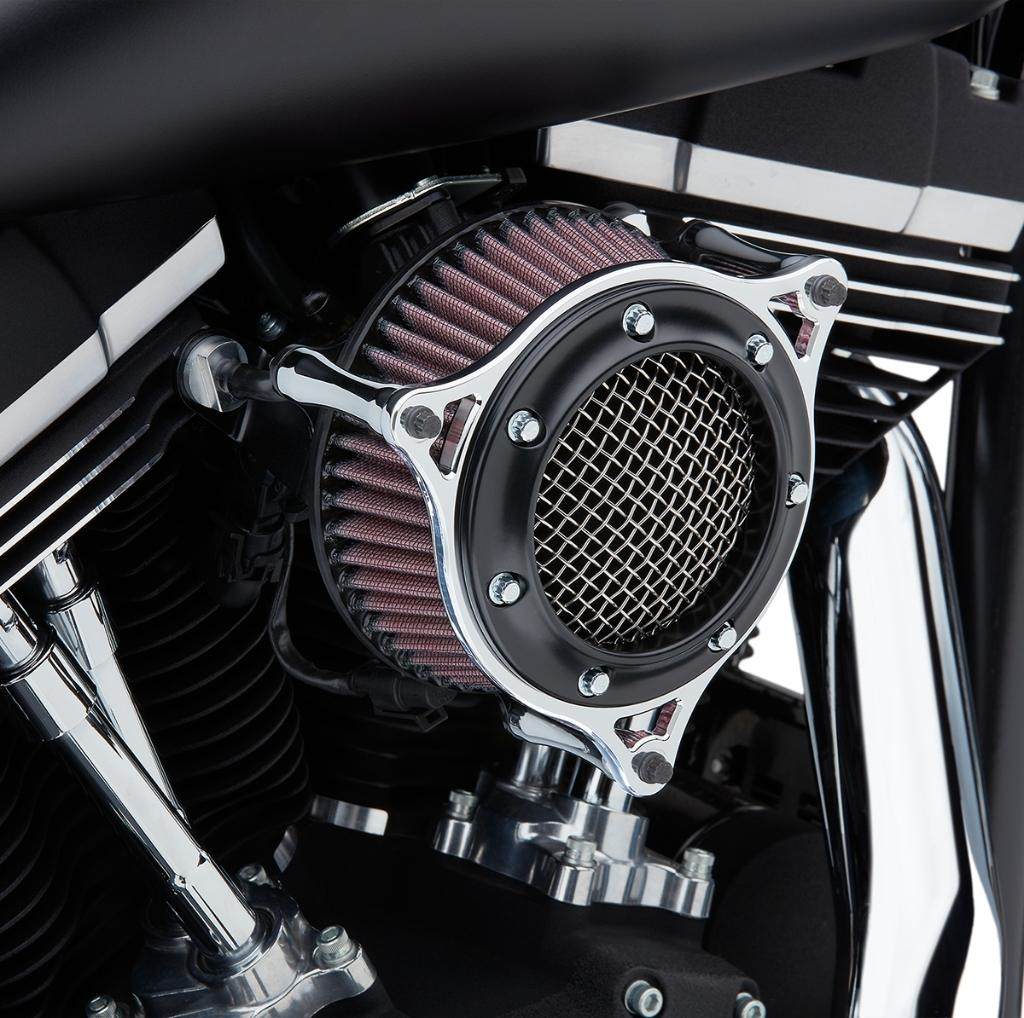 COBRA コブラ RPT Air Cleaner Kit HARLEY-DAVIDSON ハーレーダビッドソン エアクリーナーキット 吸気関連 エンジン Color/Finish：Black Ring with Chrome Frame(Base Color：Black/Silver)［1010-3029］ 58,815円