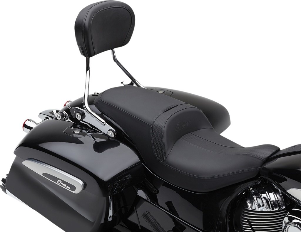 COBRA コブラ Detachable Backrest Kit Challenger Roadmaster Classic Chieftain Limited Elite Springfield Chief Vintage Dark Horse INDIAN MOTORCYCLE インディアン バックレスト 外装 Color/Finish：Chrome［1501-0723］｜ウェビック　店