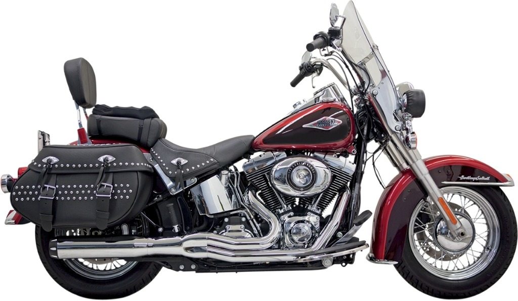 BASSANI バッサーニ Road Rage II B1 Power 2：1 System HARLEY-DAVIDSON ハーレーダビッドソン フルエキゾーストマフラー マフラー Color/Finish：Chrome［1800-1510］｜ウェビック　店
