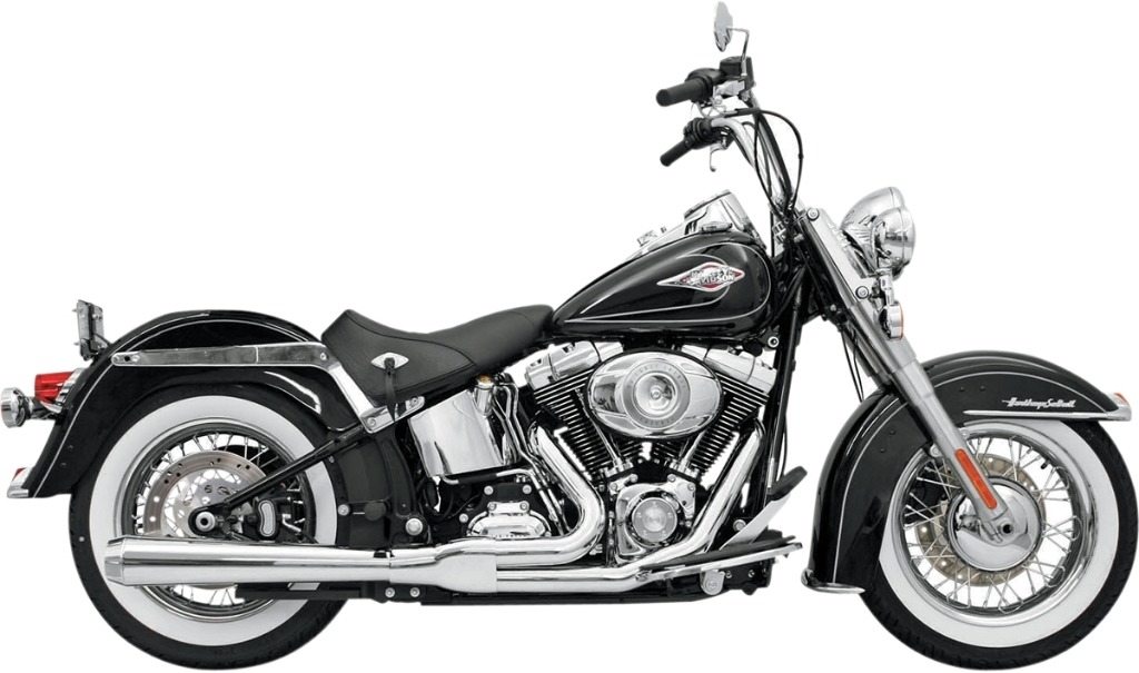 BASSANI バッサーニ Road Rage 2：1 Exhaust System HARLEY-DAVIDSON ハーレーダビッドソン フルエキゾーストマフラー マフラー Color/Finish：Chrome［1800-1151］｜ウェビック　店