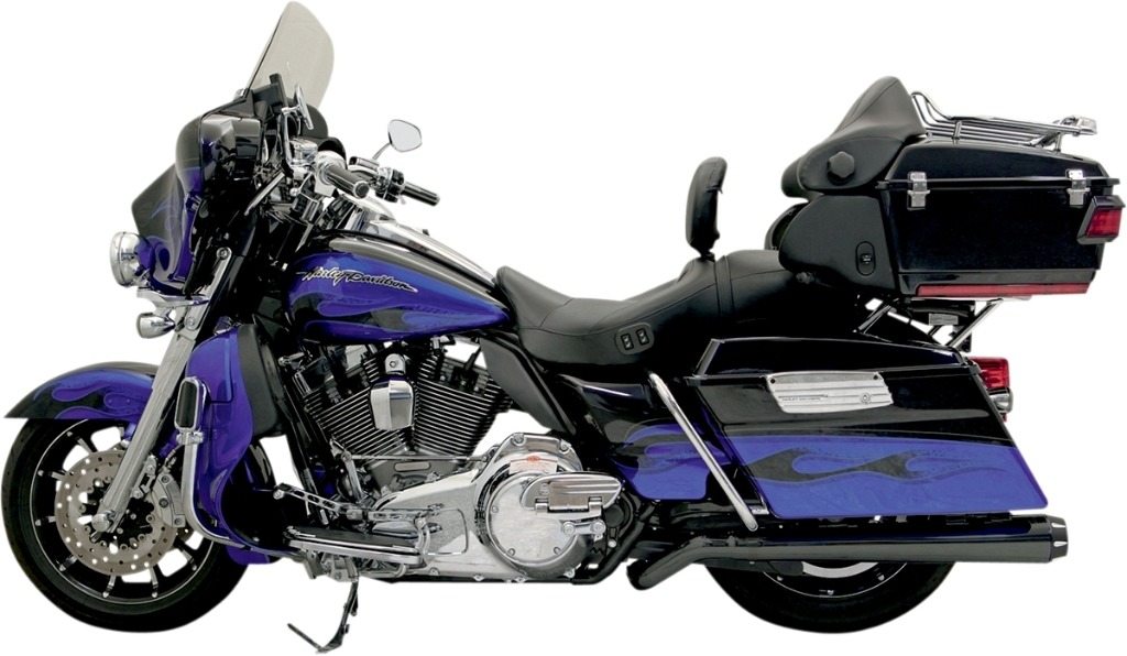 BASSANI バッサーニ Pseudo Muffler for Road Rage II Mega Power System HARLEY-DAVIDSON ハーレーダビッドソン フルエキゾーストマフラー マフラー Color/Finish：Black/Powder-Coated［1801-0549］