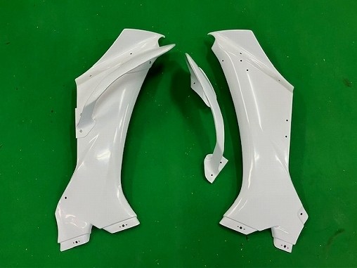 CLEVER WOLF クレバーウルフ 25- 専用ウイングレット／サイドパネル セット YZF-R1 YAMAHA ヤマハ アッパーカウル・フロントカウル カウル関連 外装