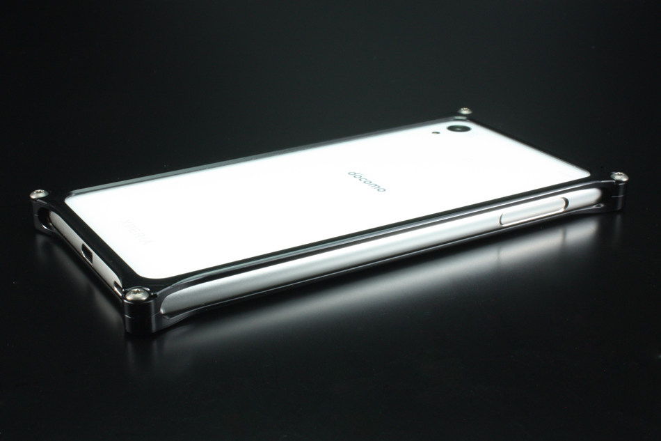 GILD design ギルドデザイン ソリッドバンパー for Xperia Z4 [エクスペリア] スマートフォンケース 電子機器類 カラー：ブラック [商品コード：GX-115B]