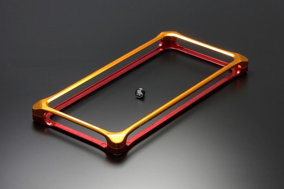 GILD design ギルドデザイン Solid Bumper [ソリッドバンパー] for iPhoneSE／5s／5 (EVANGELION Limited) [エヴァンゲリオン] スマートフォンケース 電子機器類 カラー：エヴァンゲリオン2号機 [商品コード：GIEV-262GRT]