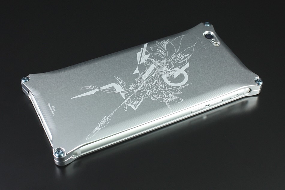 GILD design ギルドデザイン Solid Case [ソリッドケース] for iPhone6／6s(KENTA KAKIKAWA)(Abstract EVANGELION Mark06) [エヴァンゲリオン] スマートフォンケース 電子機器類 カラー：シルバー [商品コード：GIEV-240EVA06S]｜ウェビック　店