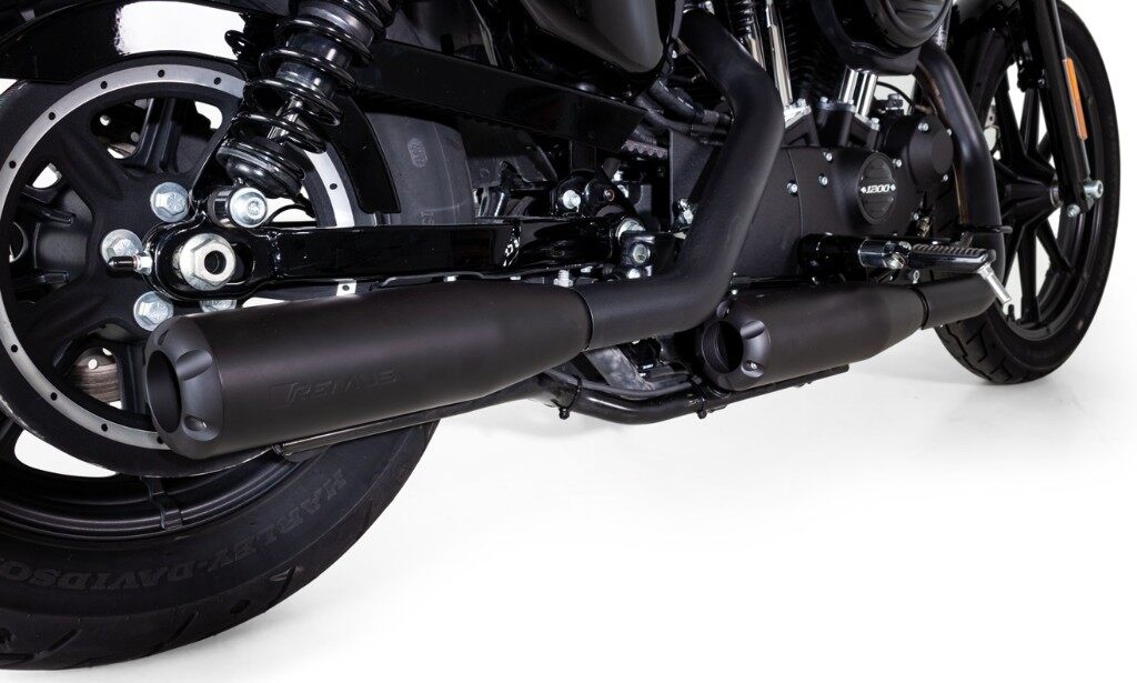 REMUS レムス 2x CUSTOM スリップオンマフラー2本出し EC認証無し Φ 90 mm SPORTSTER,XL2 Euro 4 115th Anniversary Forty-Eight XL 1200X ANX 1200 Custom 1200C Special 1200XS Iron 1200NS 883 883N Roadster 1200CX Super Low 1200T 883L スリップオンマフラー|ウェビック 店