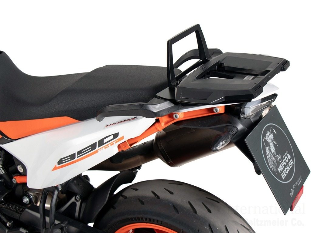 HEPCO＆BECKER ヘプコ＆ベッカー トップケースホルダー Norden 901 Expedition 890 SMT Adventure R Rally 790 1290 Super 1190 1090 1050 HUSQVARNA ハスクバーナ KTM バッグ・ボックス取り付けステー 車体用バッグ・ケース タイプ：Alu rack／アルラック(固定タイプ)