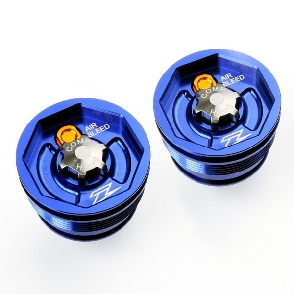 ZETA RACING ジータ レーシング フロントフォークトップキャップ YZ80 YZ85 YAMAHA ヤマハ サスペンション 足回り