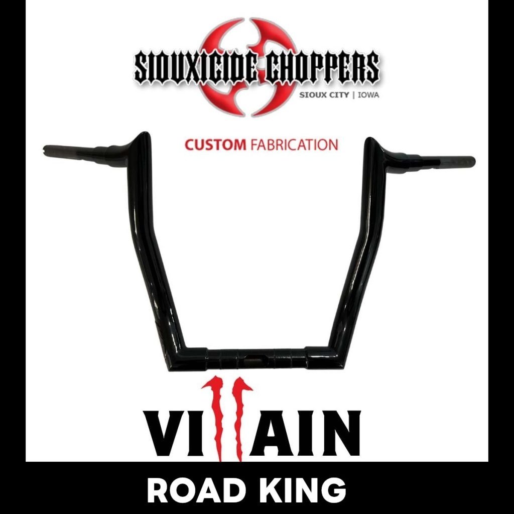 Siouxicide Choppers スーサイドチョッパーズ Villain ハンドルバー FLHRロードキング HARLEY-DAVIDSON ハーレーダビッドソン ハンドル｜ウェビック　店