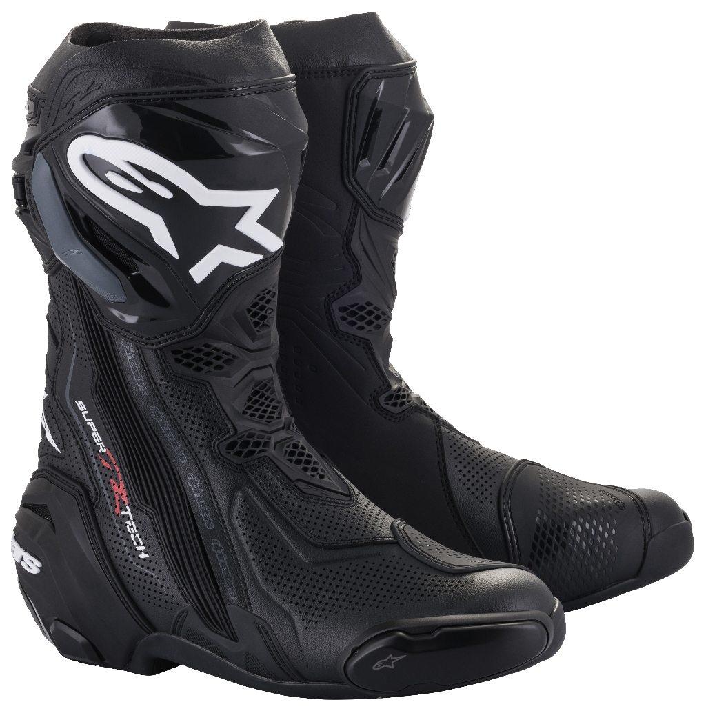 alpinestars アルパインスターズ SUPERTECH-R VENTED BOOT［スーパーテック-R ベンテッド ブーツ ブラック］レーシングブーツ オンロードブーツ フットウェア｜ウェビック　店
