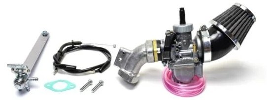 CLIPPING POINT クリッピングポイント ビッグキャブ24Φ＆クリーナーキット(KEIHIN) プレスカブ50 HONDA ホンダ キャブレター 吸気関連 エンジン