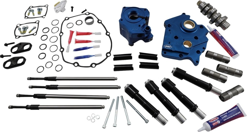 S&S CYCLE エスアンドエス サイクル Cam Chest Kit for M-Eight Engine CVO Electra Glide Ultra Limited FLHTKSE Road FLTRK Low FLHTKL FLHTK FLTRU HARLEY-DAVIDSON ハーレーダビッドソン カムシャフト エンジンパーツ エンジン|ウェビック 店