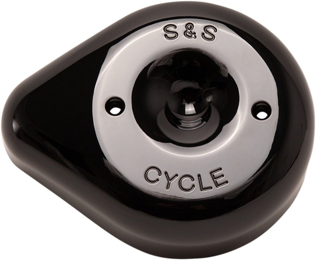S&S CYCLE エスアンドエス サイクル Stealth Air Cleaner Cover エアクリーナーカバー 外装 Color/Finish：Black/Gloss(Base Color：Black／Base Finish：Gloss)［1014-0291］｜ウェビック　店