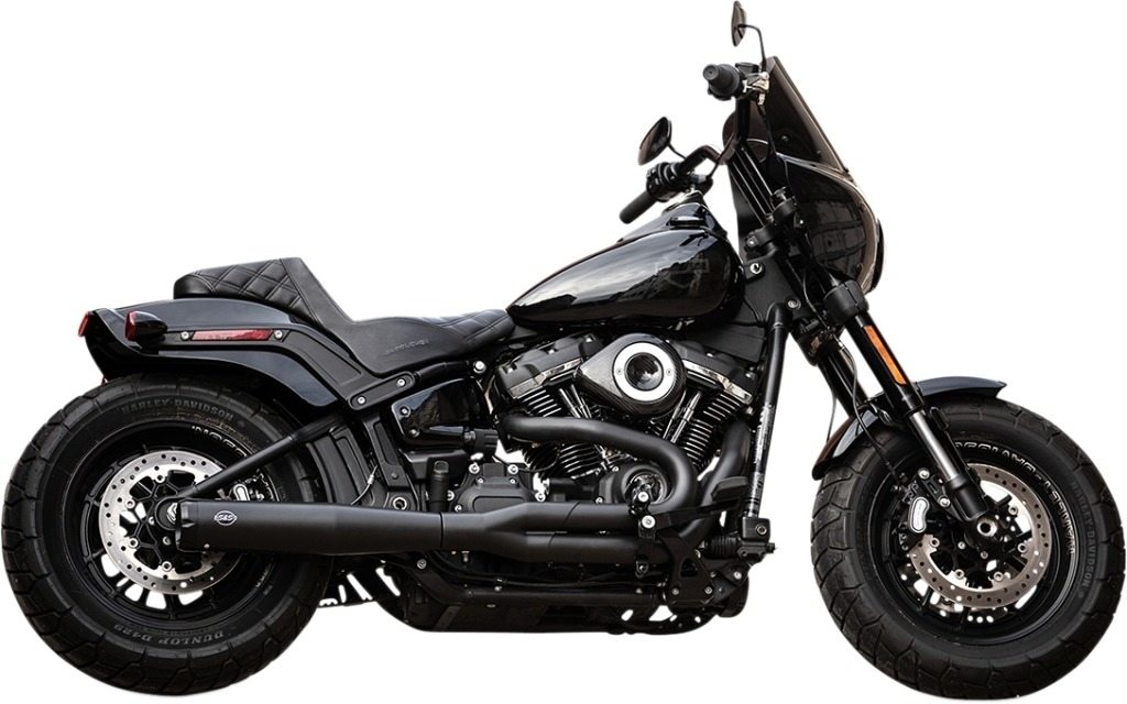 S&S CYCLE エスアンドエス サイクル SuperStreet 2：1 フルエキゾーストマフラー［1800-2401］ Softail Street Bob FXBB Standard FXST Heritage Classic FLHC Slim FLSL 114 FLHCS Low Rider FXLR Sport Glide FLSB S FXLRS Deluxe FLDE Fat FXFBS マフラー｜ウェビック　店 168,931円