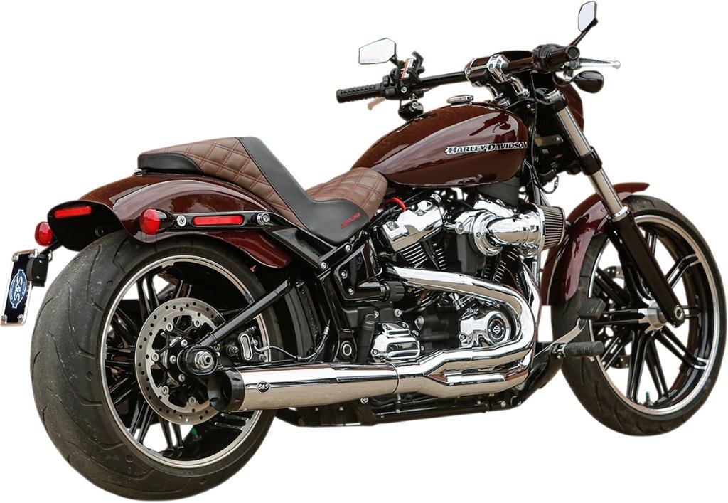S&S CYCLE エスアンドエス サイクル SuperStreet 2：1 50 State フルエキゾーストマフラー［1800-2486］ Softail Breakout 114 FXBRS Fat Boy FLFBS FLFB FXBR FXDR HARLEY-DAVIDSON ハーレーダビッドソン フルエキゾーストマフラー マフラー｜ウェビック　店 189,656円