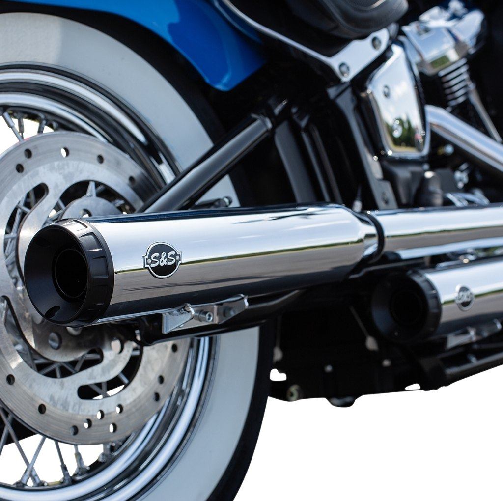 S&S CYCLE エスアンドエス サイクル Grand National Race スリップオンマフラー［1801-1362］ Softail Heritage Classic FLHC 114 FLHCS Deluxe FLDE HARLEY-DAVIDSON ハーレーダビッドソン スリップオンマフラー マフラー