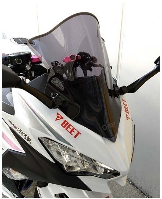 BEET ビート スクリーン Ninja400 Ninja250 KAWASAKI カワサキ 外装｜ウェビック　店
