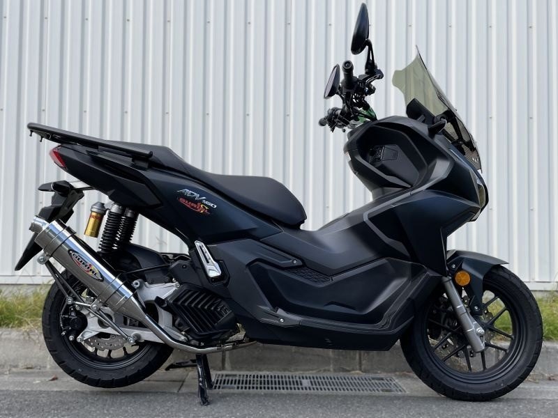 BURIAL ベリアル NEXUS(ネクサス) RS フルエキゾーストマフラー ADV160 HONDA ホンダ マフラー サイレンサー出口タイプ：カールエンド
