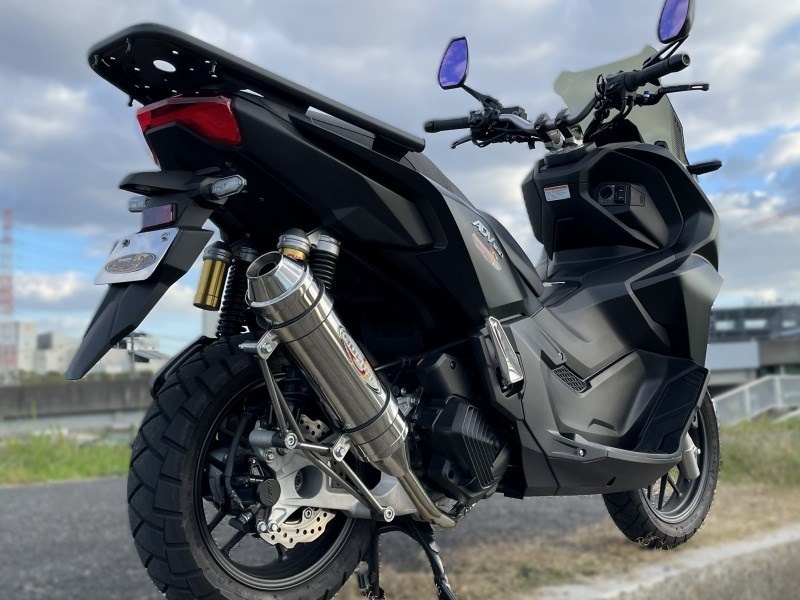 BURIAL ベリアル NEXUS(ネクサス) RS フルエキゾーストマフラー ADV160 HONDA ホンダ マフラー サイレンサー出口タイプ：モタード