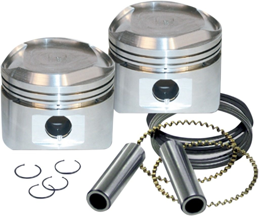 S&S CYCLE エスアンドエス サイクル Piston Kit for S＆S Motors［0910-0298］ HARLEY-DAVIDSON ハーレーダビッドソン ピストン エンジンパーツ エンジン｜ウェビック　店